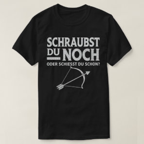 Archery Target Shooting And Bowhunting T-Shirt