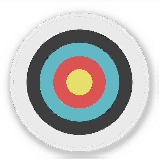Archery Target Sticker (Front)