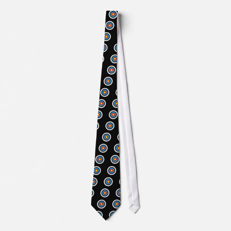 Archery Target Tie Zazzle