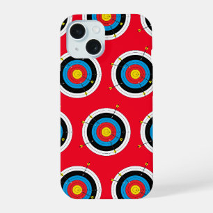 Archery Targets and Arrows, Bow Shooting iPhone 15 Case