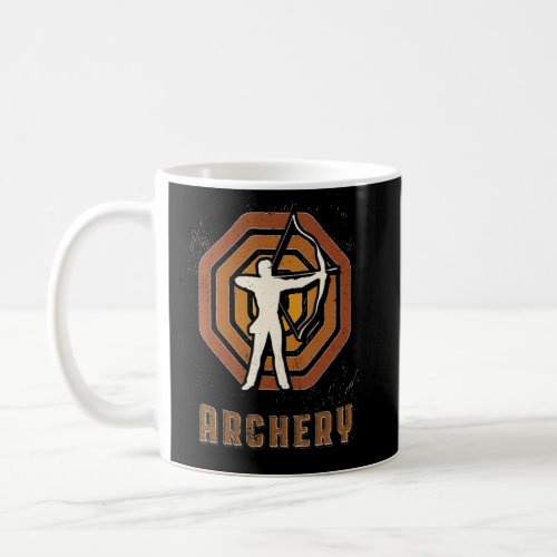 Archery Vintage Retro Classic Sport Love  Coffee Mug