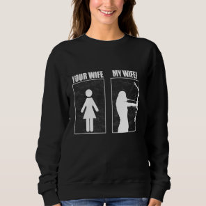 Archery Your Wife My Wife Is Archer Lovely Sweatshirt