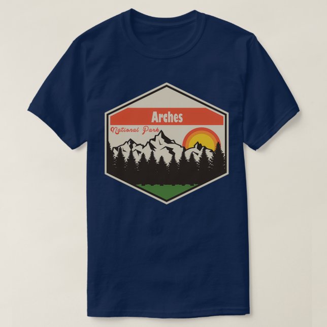 Arches national park 125 T-Shirt (Design Front)