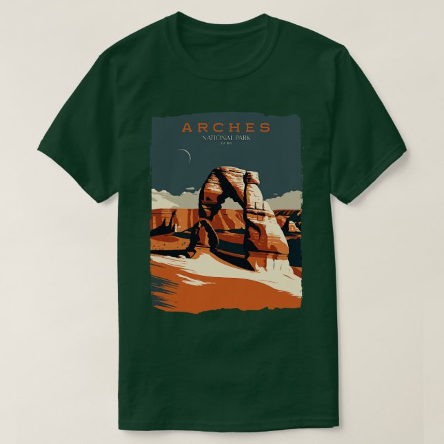 Arches National Park 1 T-Shirt (Design Front)