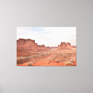 Arches National Park After the Storm Canvas Print
