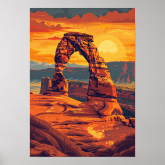 Arches National Park Art Print 