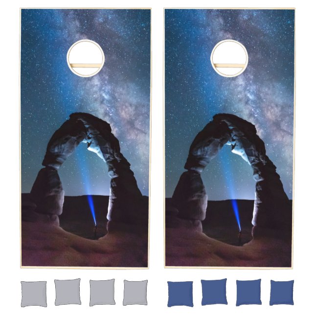 Arches National Park at night MOAB Cornhole Set (Set)