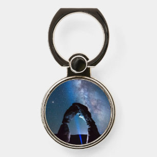 Arches National Park at night MOAB Phone Ring Stand