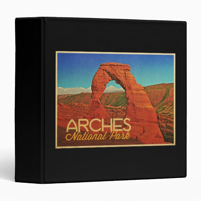 Arches National Park Binder (Front/Spine)