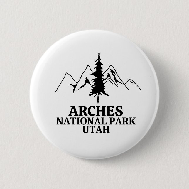 Arches National Park Button (Front)
