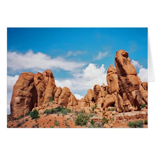 Arches National Park Card (Front Horizontal)