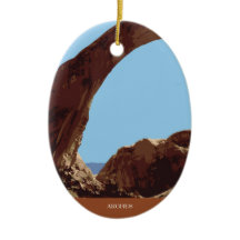 Arches National Park Christmas Tree Ornament