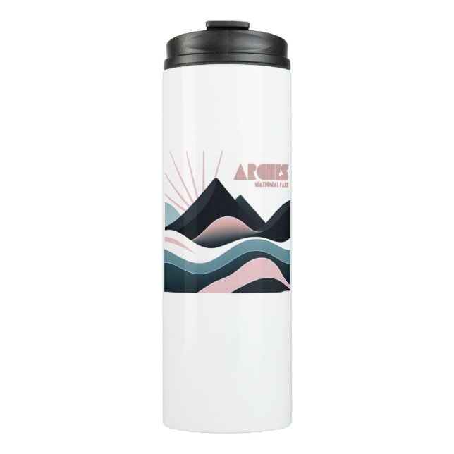 Arches National Park Colored Hills Thermal Tumbler (Front)