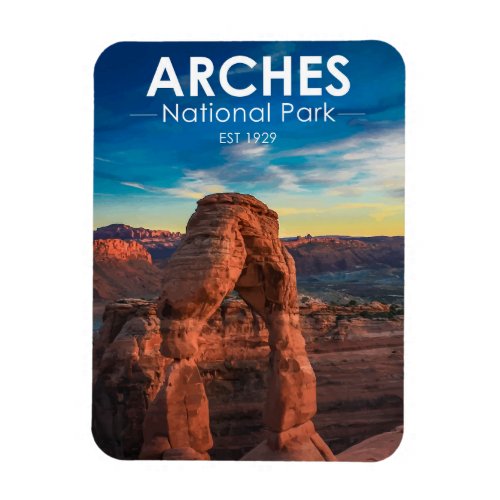 Arches National Park Delicate Arch Magnet