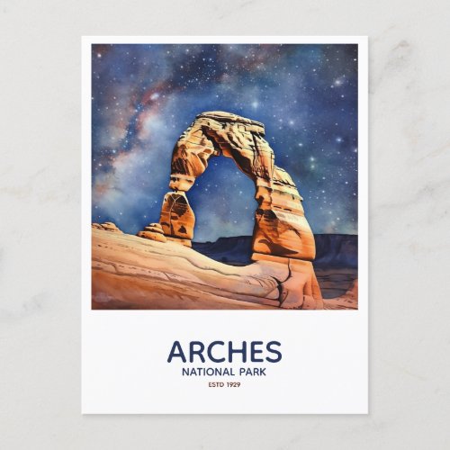 Arches National Park _ Delicate Arch Postcard