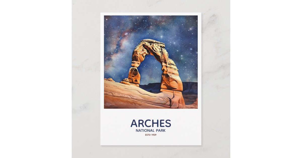 Arches National Park - Delicate Arch Postcard | Zazzle