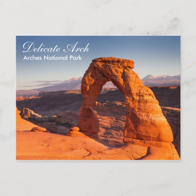Arches National Park - Delicate Arch postcard (Front)