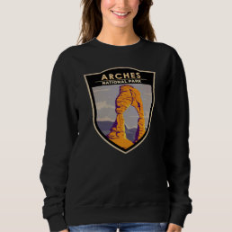 Arches National Park Delicate Arch Vintage  Sweatshirt