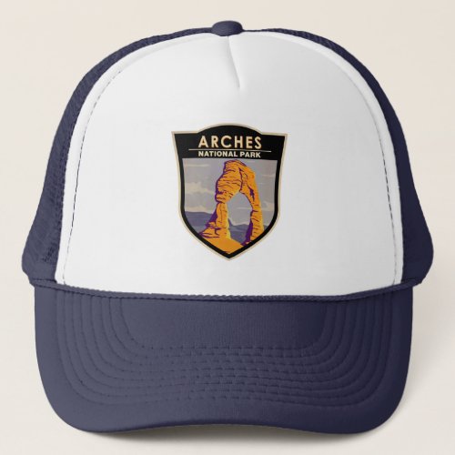 Arches National Park Delicate Arch Vintage  Trucker Hat