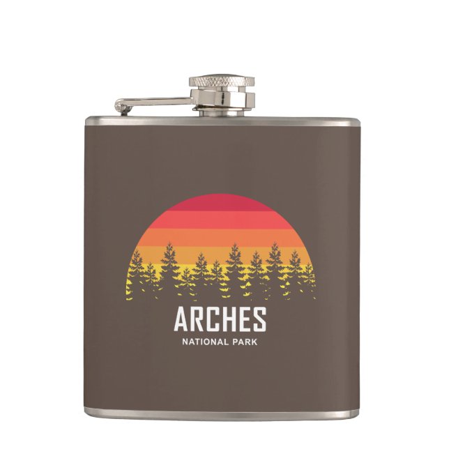 Arches National Park Flask (Front)