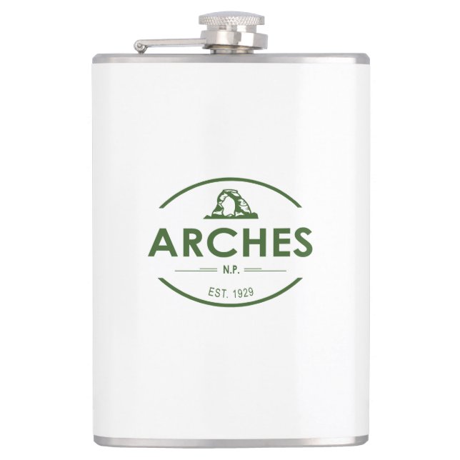 Arches National Park Flask (Front)