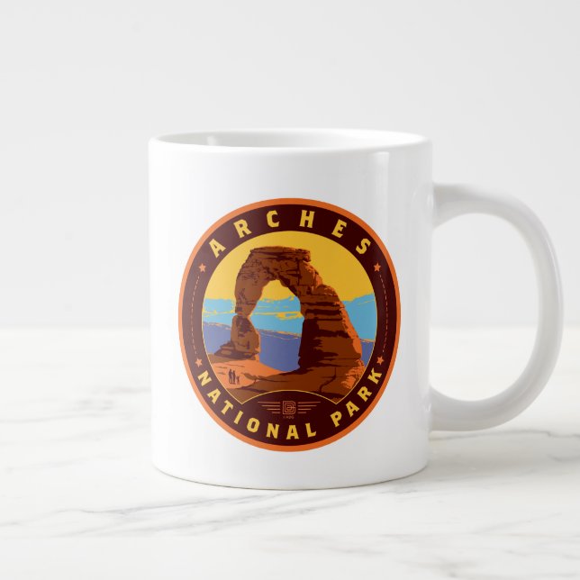 Arches National Park Giant Coffee Mug (Right)