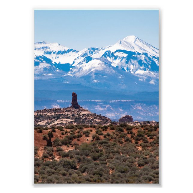 Arches National Park Landscape Photo Print (Front)