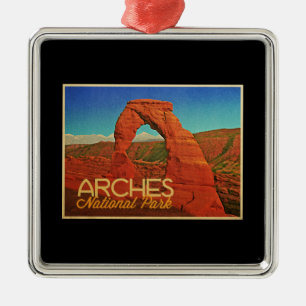 Arches National Park Metal Ornament