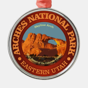 Arches National Park Metal Ornament