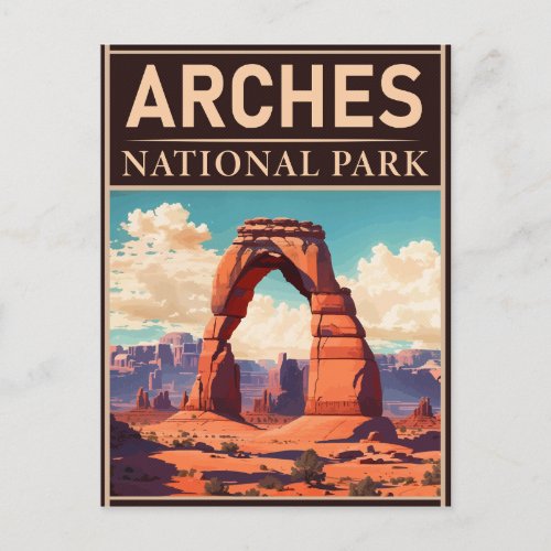 Arches National Park Moab Utah Delicate Arch Postcard