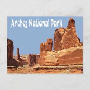 Arches National Park, Moab Utah Postcard