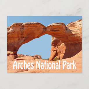 Arches National Park, Moab Utah Postcard