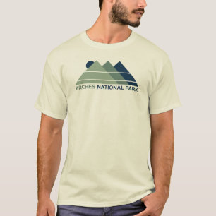 Arches National Park Mountain Sun T-Shirt