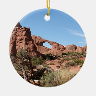 Arches National Park, near Moab, Utah, USA Ceramic Ornament