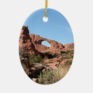 Arches National Park, near Moab, Utah, USA Ceramic Ornament
