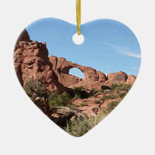 Arches National Park, near Moab, Utah, USA Ceramic Ornament