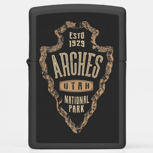 Arches National Park Outdoor Vintage  Zippo Lighter