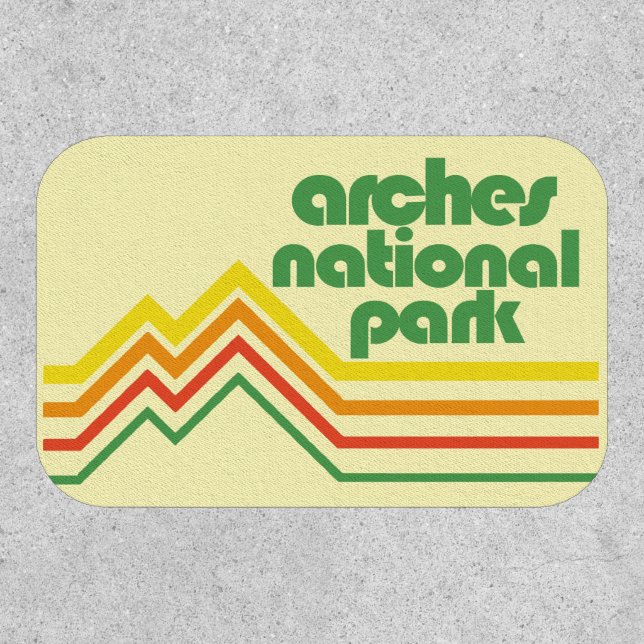 Arches National Park Patch (Front)