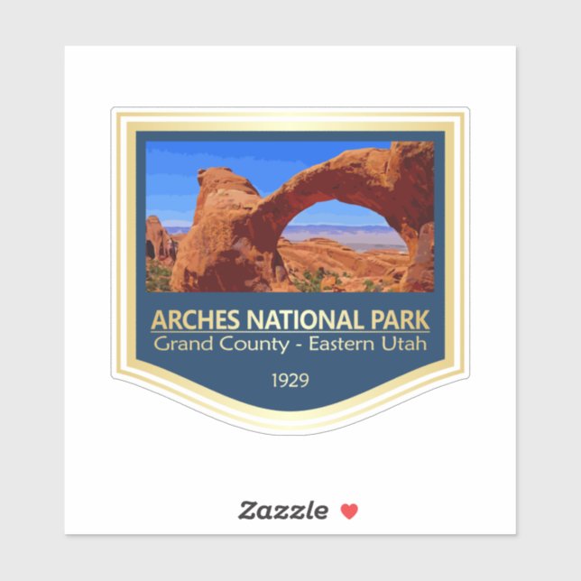 Arches National Park (PF2) Sticker (Sheet)