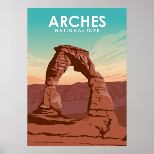 Arches National Park Poster