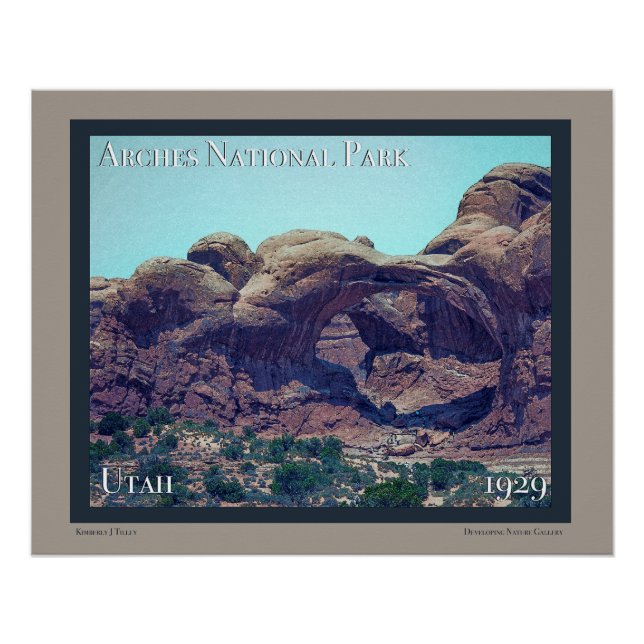 Arches National Park Poster (Front)