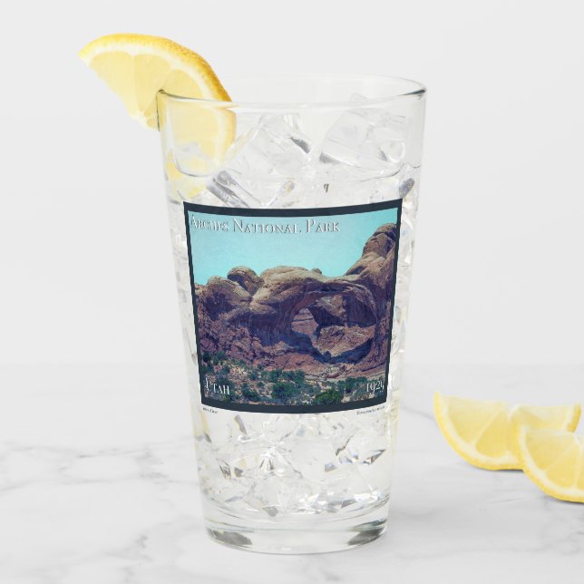 Arches National Park Poster Glass (Front Ice)