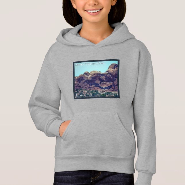 Arches National Park Poster Hoodie (Front)