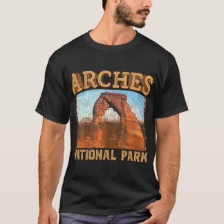 Arches National Park Shirt Vintage Delicate Arch U