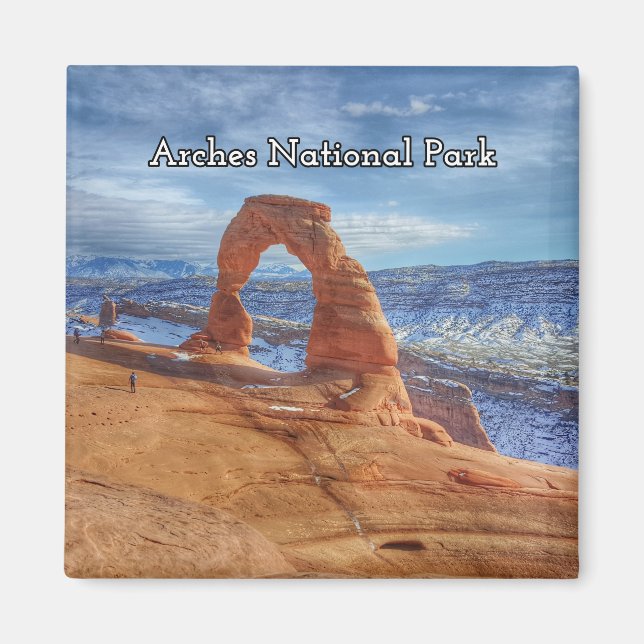 Arches National Park Souvenir Magnet (Front)