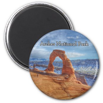 Arches National Park Souvenir Magnet by YellowSnail at Zazzle