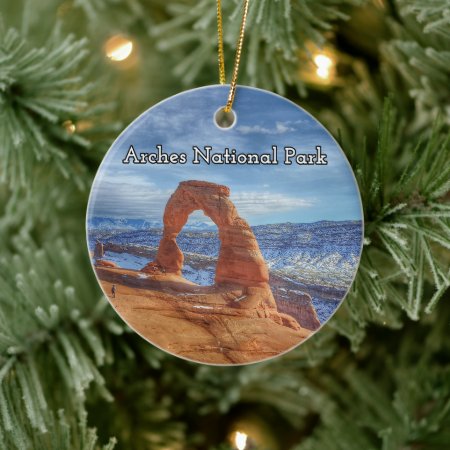 Arches National Park Souvenir Tree Ornament