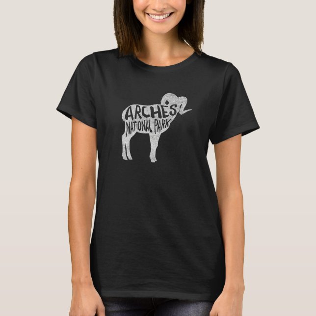 Arches National Park T-Shirt - Bighorn Sheep (Front)