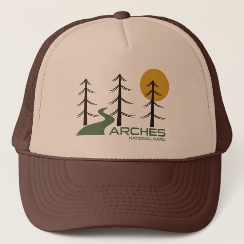 Arches National Park Trail Trucker Hat