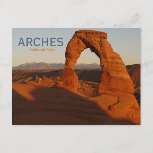 Arches National Park Travel Postcard